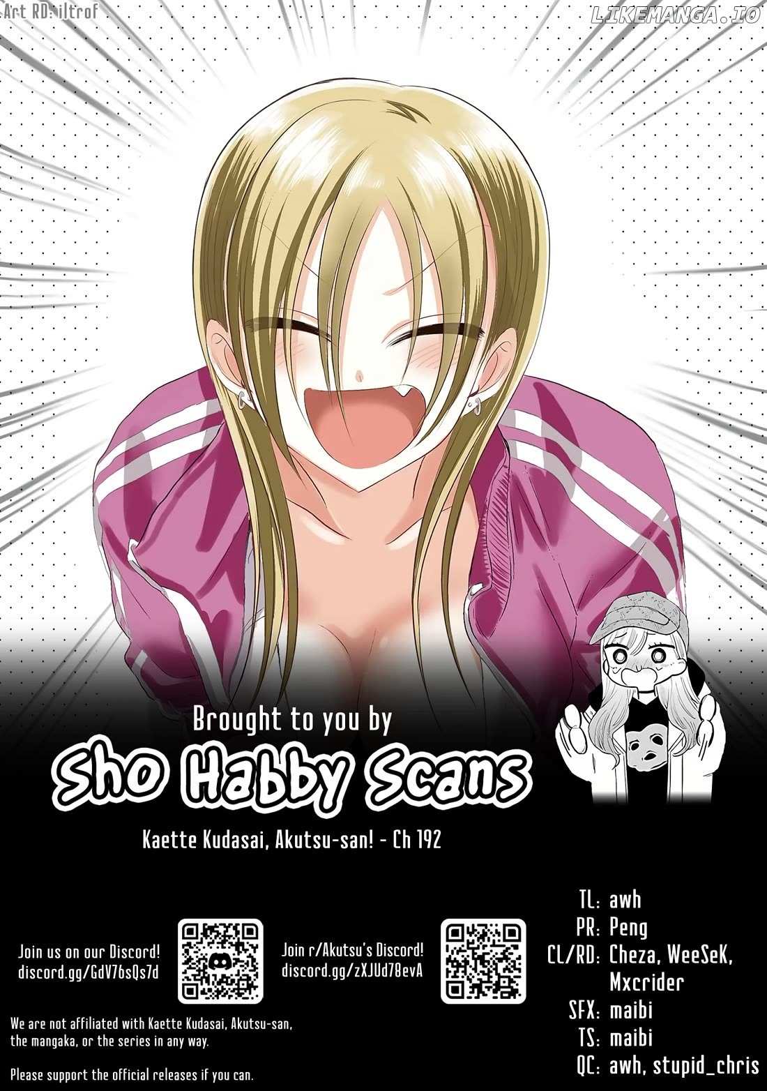 Read Please Go Home, Akutsu-San! Manga Online