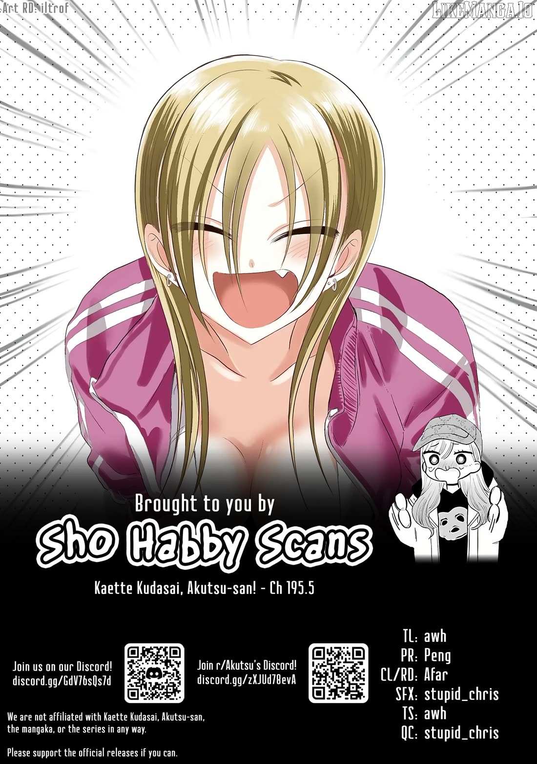 Read Please Go Home, Akutsu-San! Manga Online