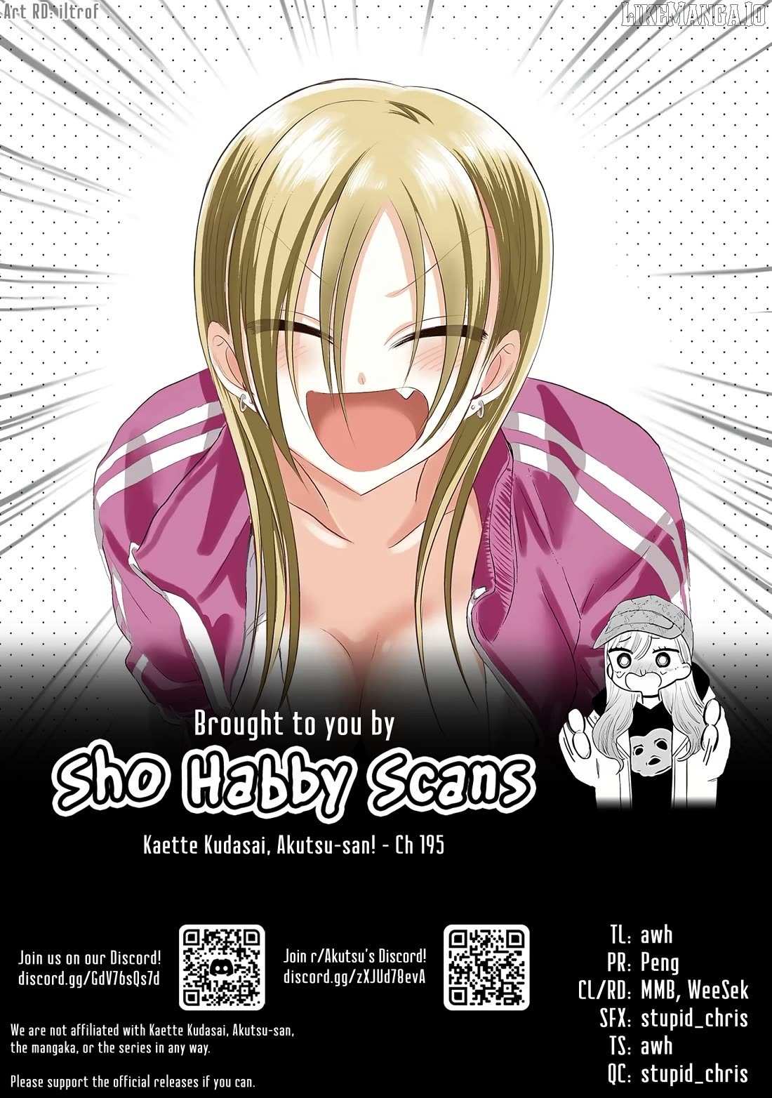 Read Please Go Home, Akutsu-San! Manga Online