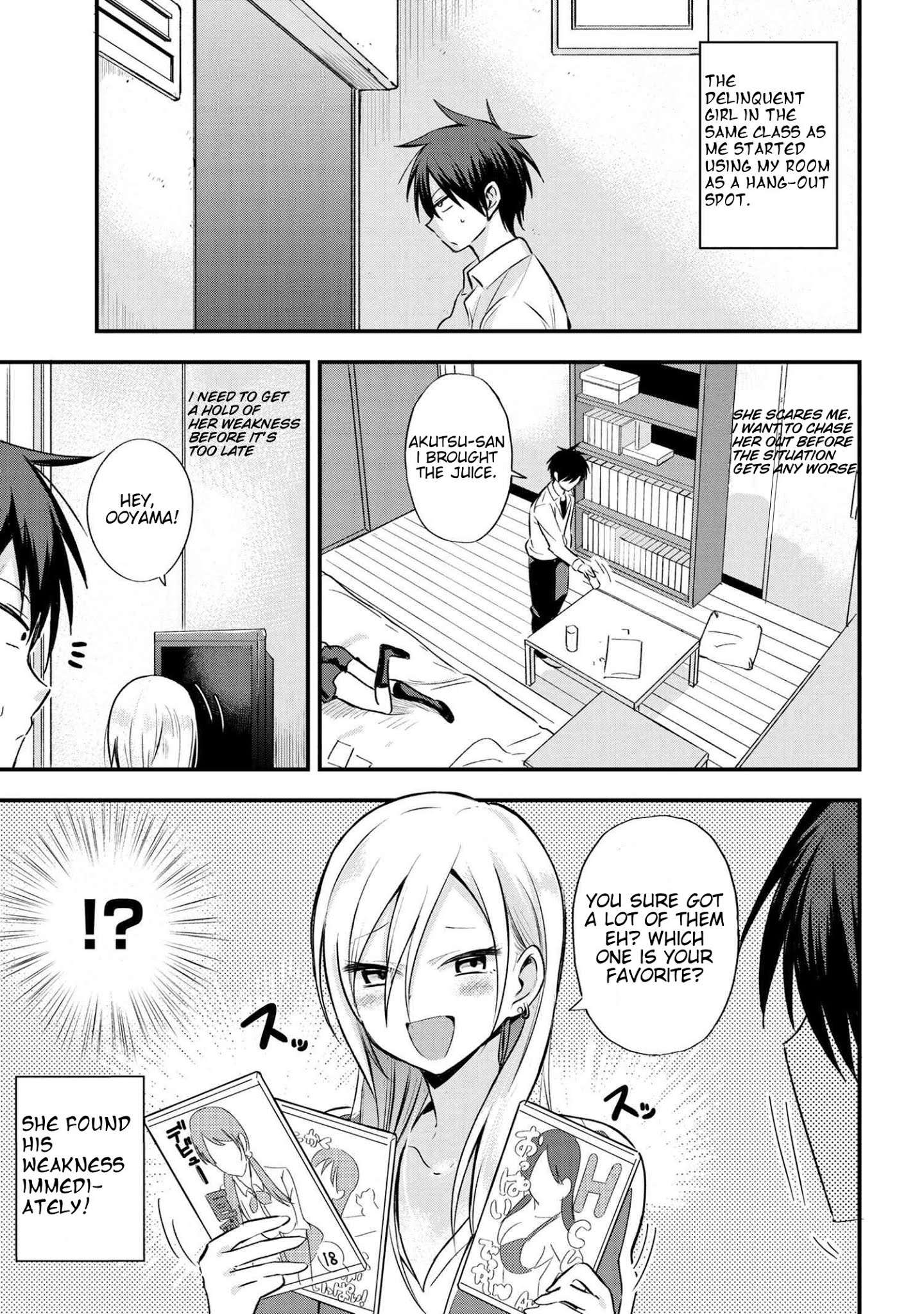 Read Please Go Home, Akutsu-San! Manga Online