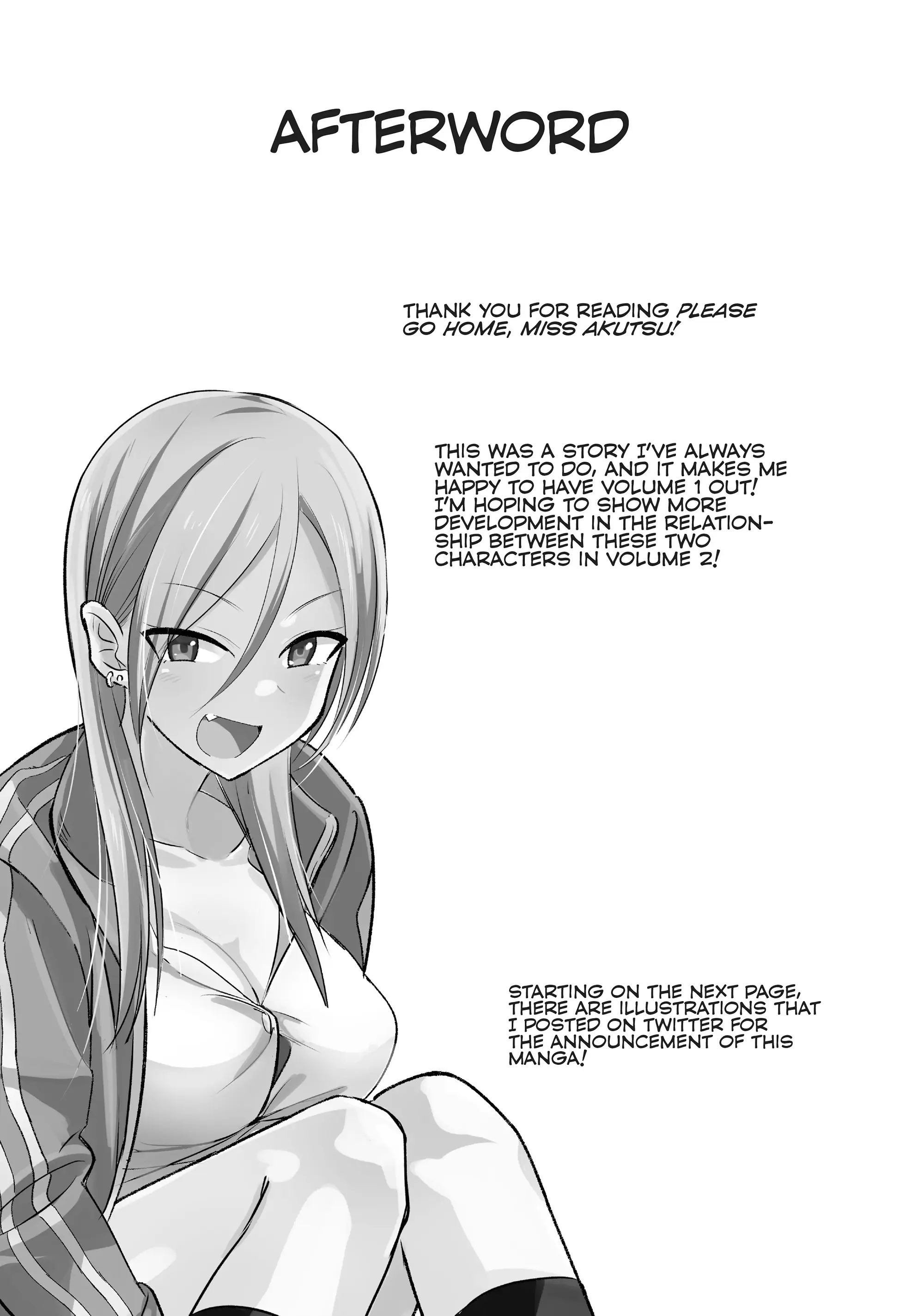 Read Please Go Home, Akutsu-San! Manga Online