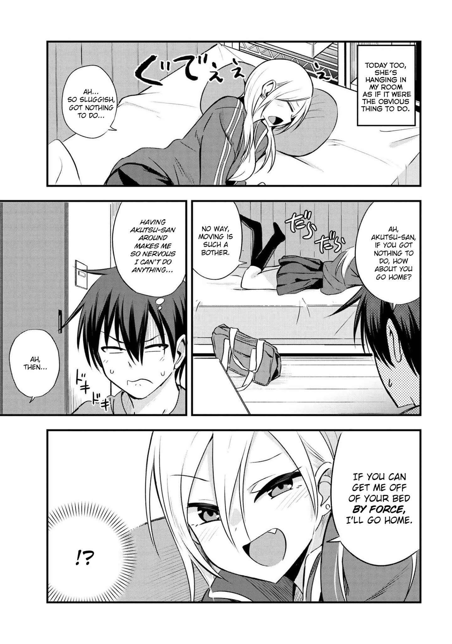 Read Please Go Home, Akutsu-San! Manga Online