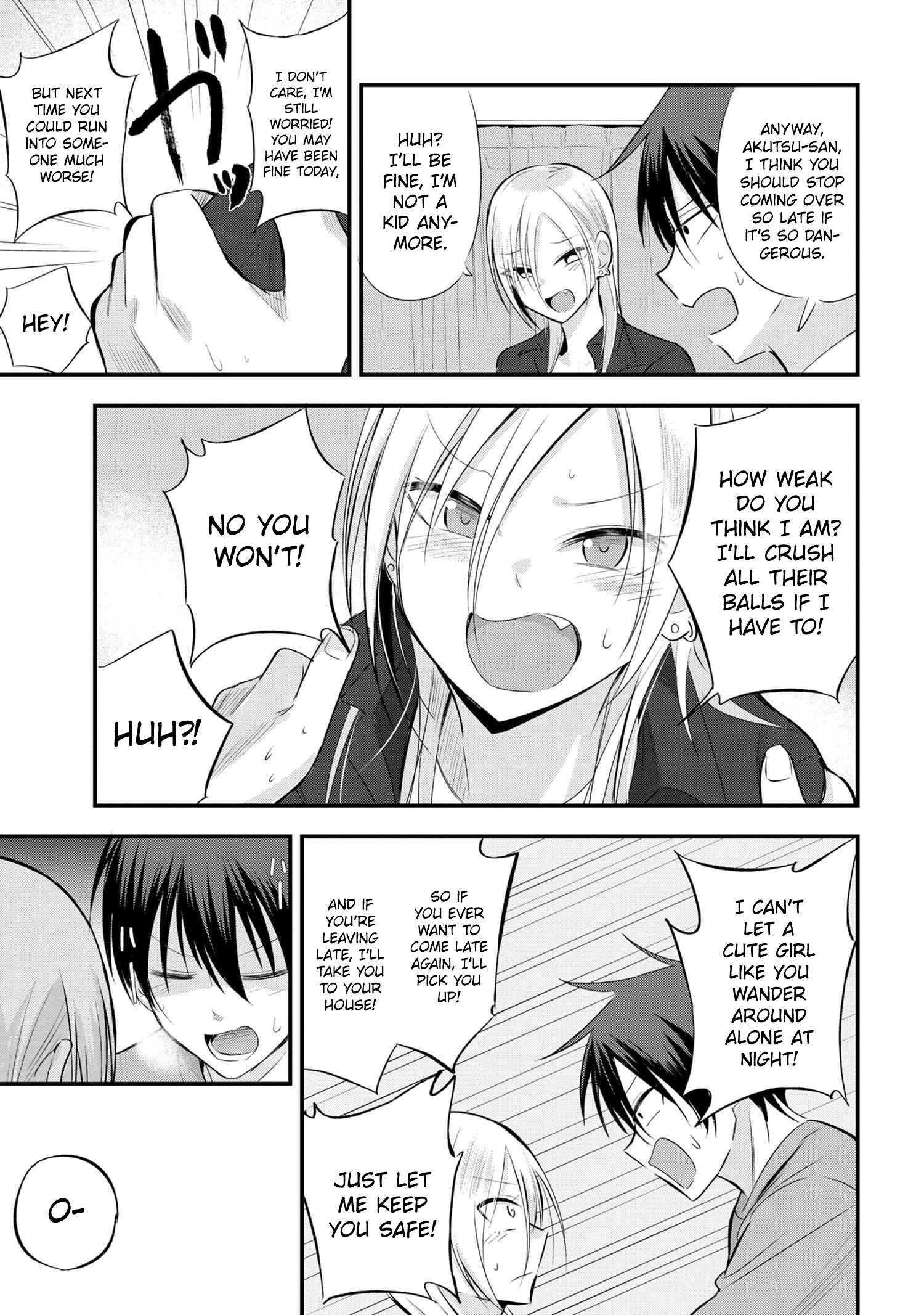 Read Please Go Home, Akutsu-San! Manga Online