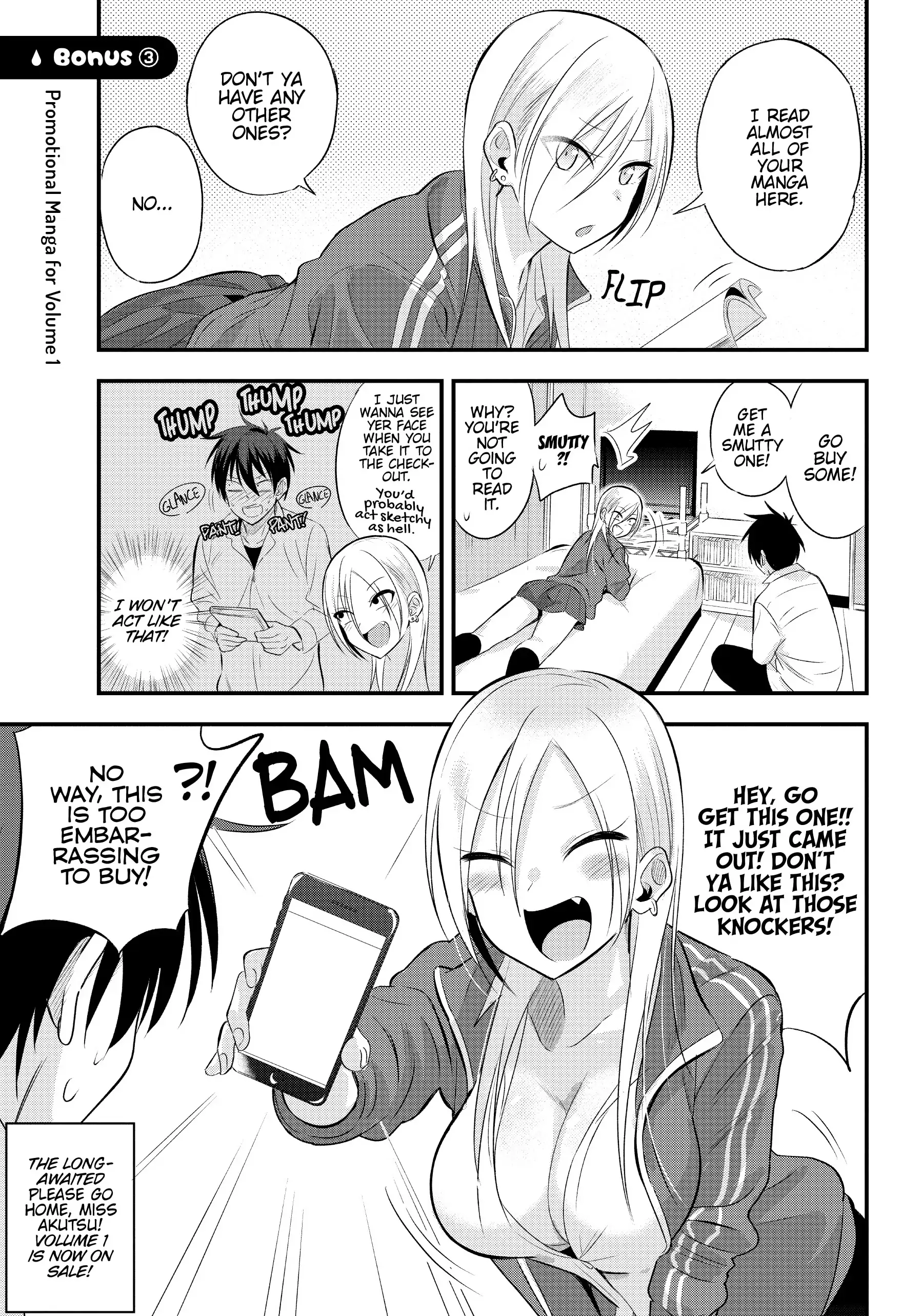 Read Please Go Home, Akutsu-San! Manga Online