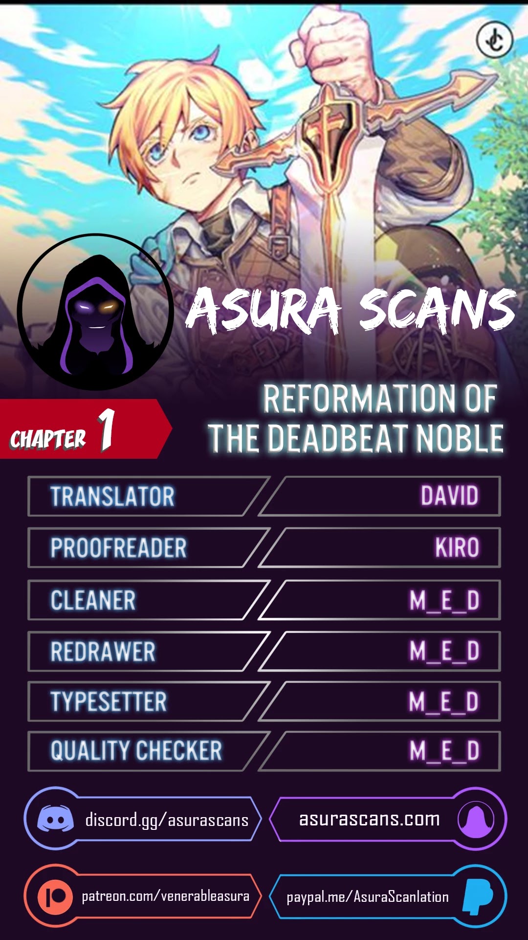 Read Reformation of the Deadbeat Noble Manga Online