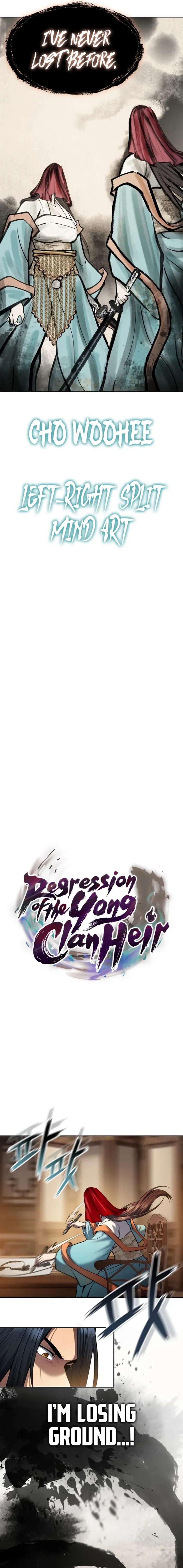 Read Regression of the Yong Clan Heir Manga Online