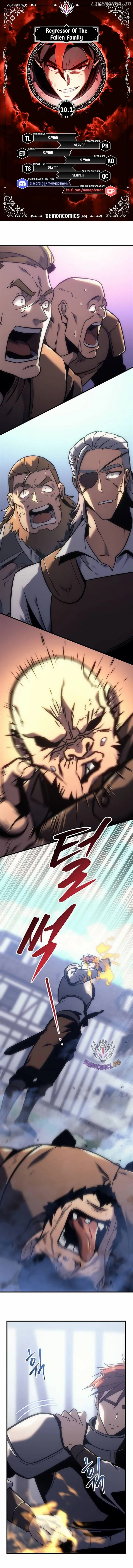 Read Regressor of the Fallen family Manga Online