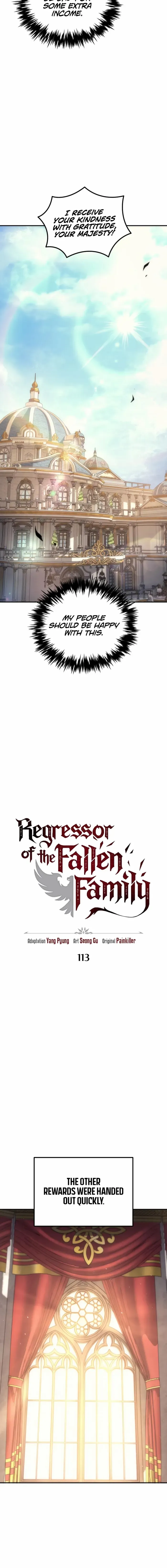 Read Regressor of the Fallen family Manga Online