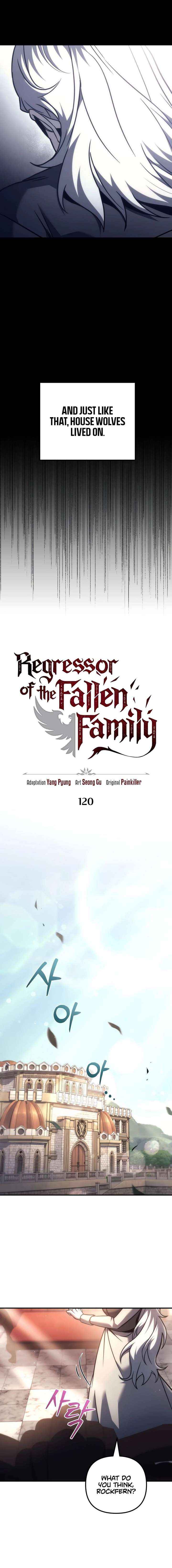 Read Regressor of the Fallen family Manga Online