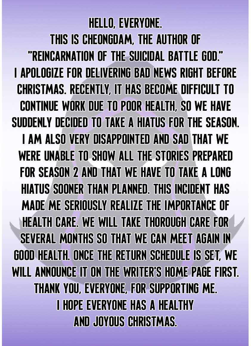 Read Reincarnation Of The Suicidal Battle God Manga Online