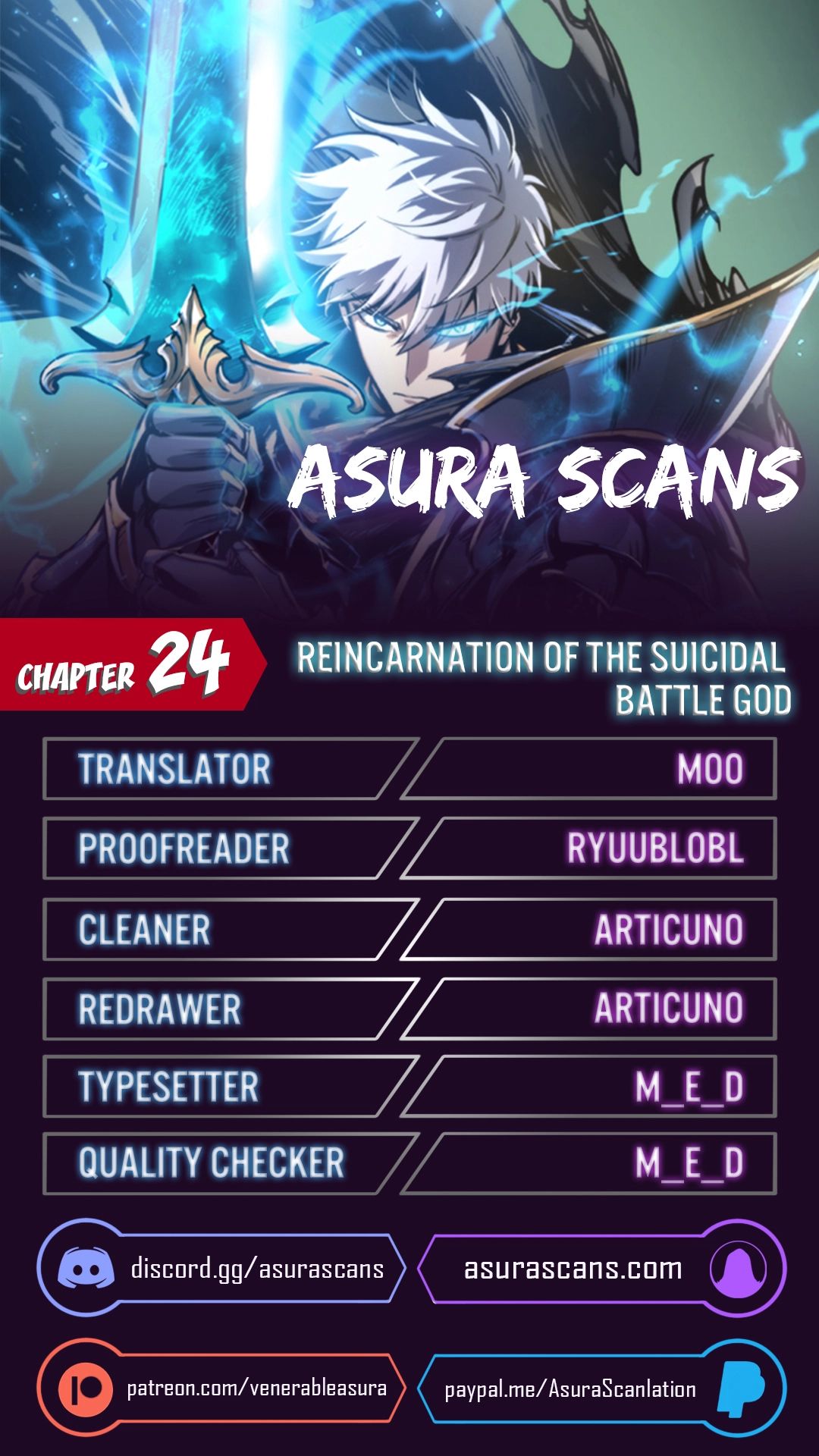 Read Reincarnation Of The Suicidal Battle God Manga Online
