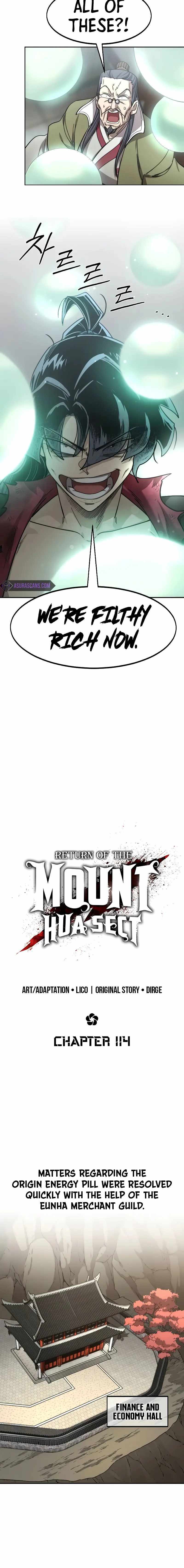 Read Return Of The Mount Hua Sect Manga Online