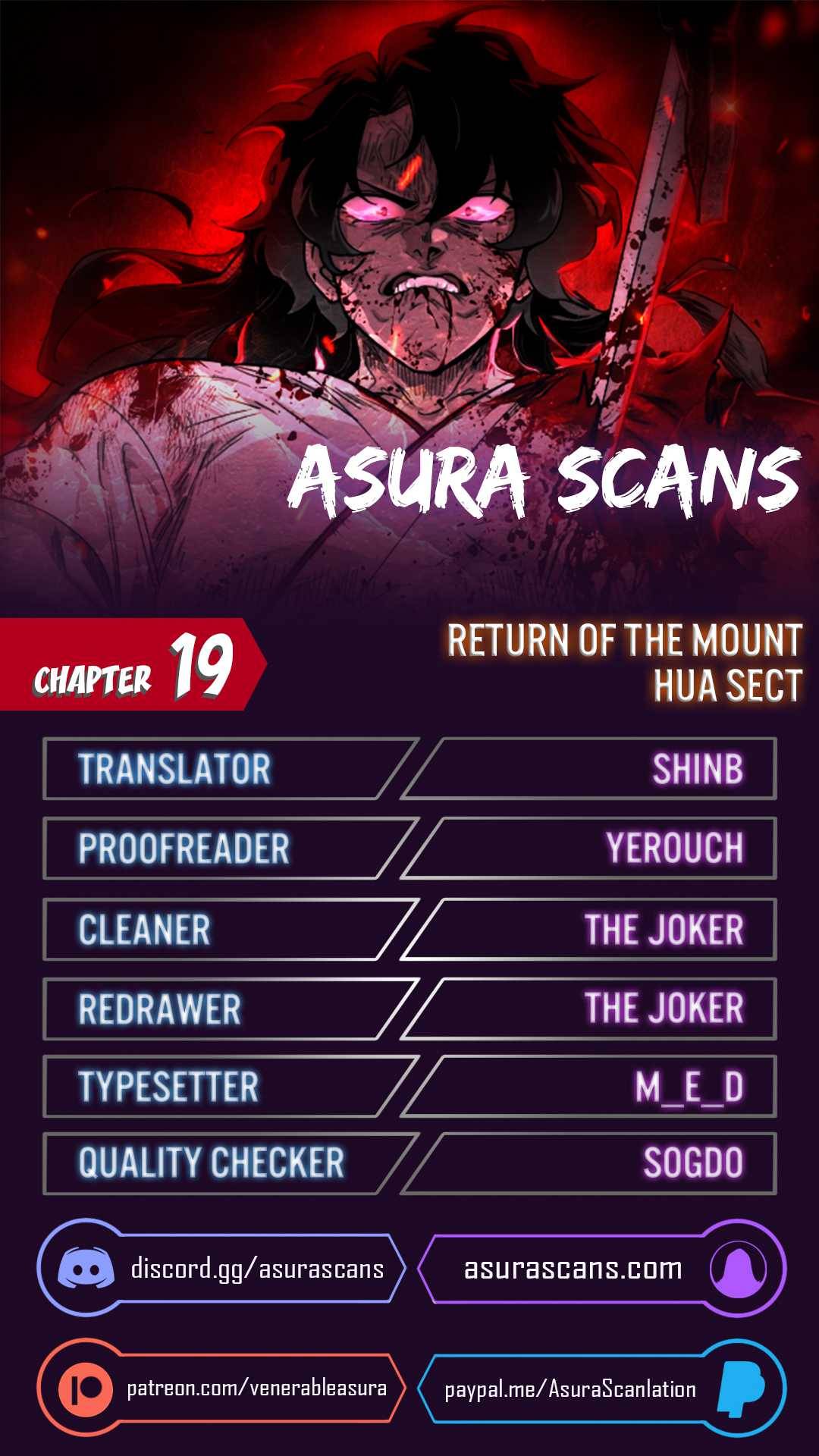 Read Return Of The Mount Hua Sect Manga Online
