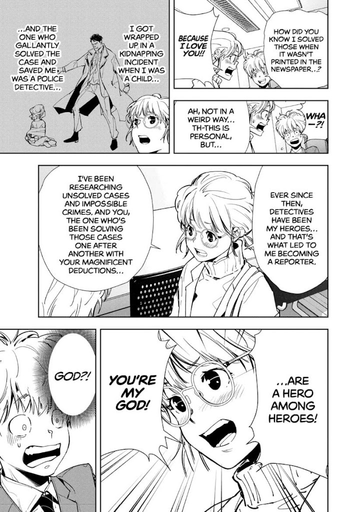 Read Ron Kamonohashi Deranged Detective Manga Online