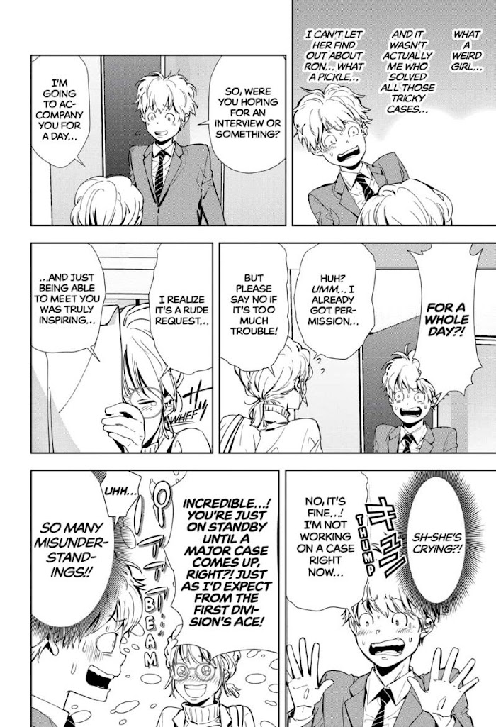 Read Ron Kamonohashi Deranged Detective Manga Online