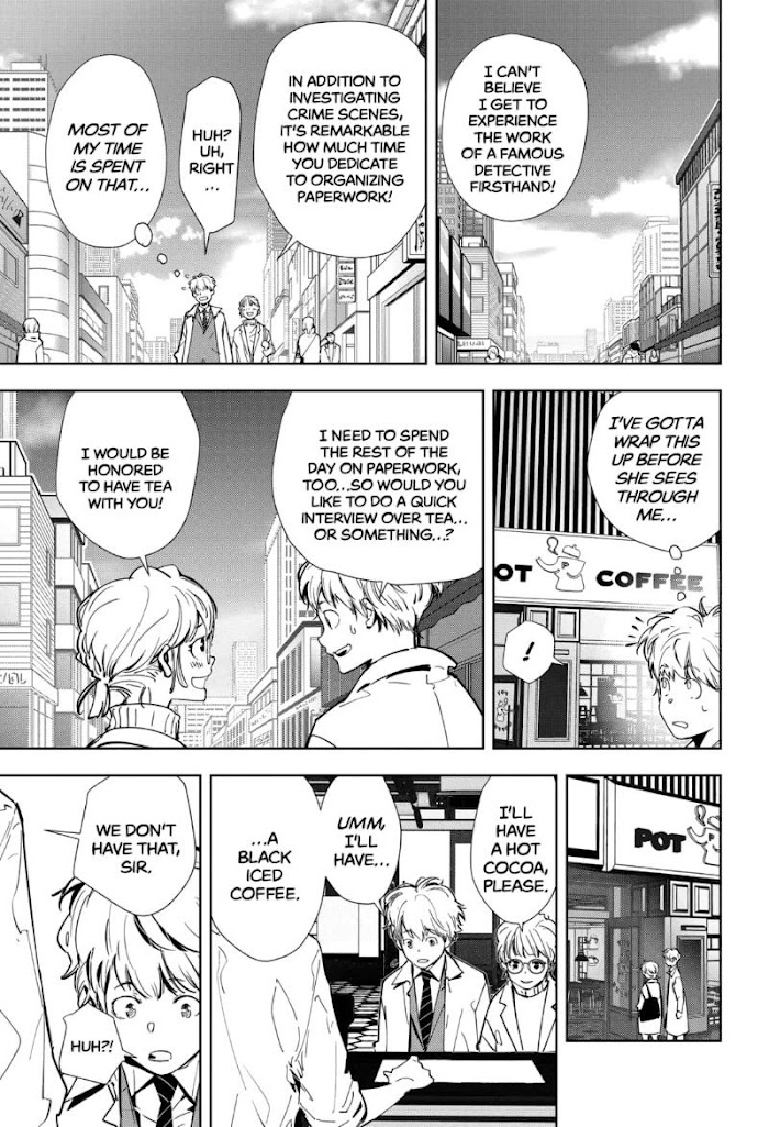 Read Ron Kamonohashi Deranged Detective Manga Online