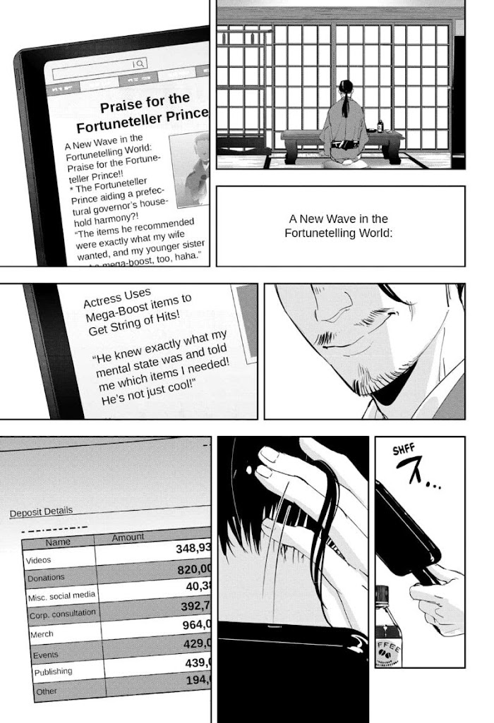 Read Ron Kamonohashi Deranged Detective Manga Online