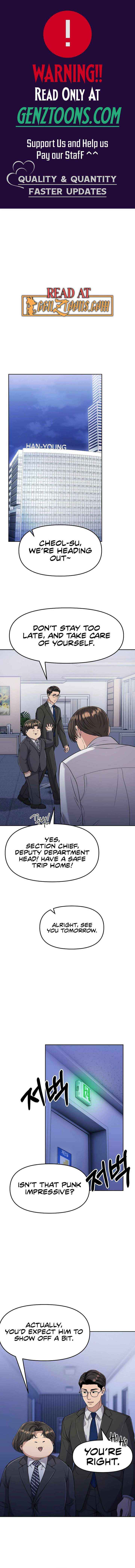 Read Rookie Employee Kim Cheolsu Manga Online