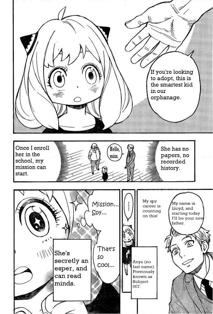 Read SPY x FAMILY Manga Online