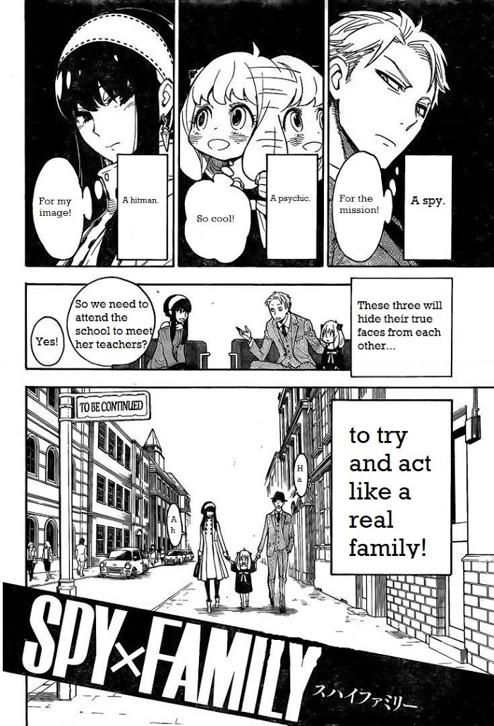 Read SPY x FAMILY Manga Online