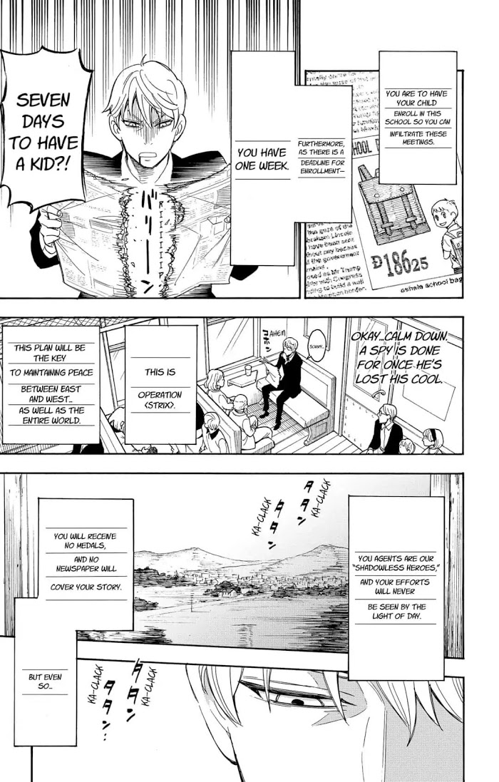 Read SPY x FAMILY Manga Online