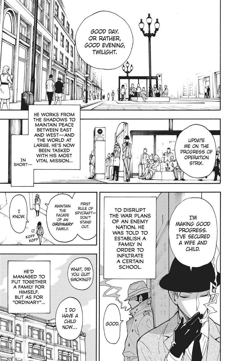 Read SPY x FAMILY Manga Online