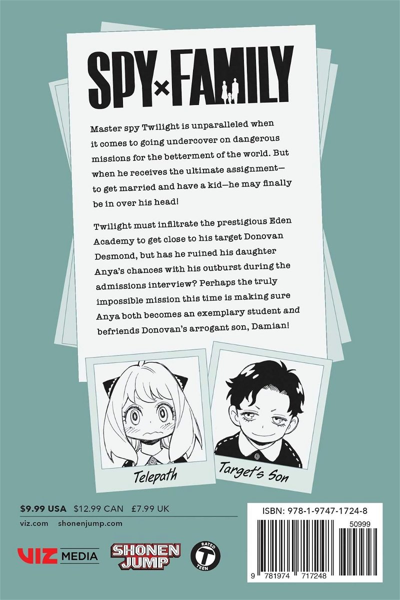 Read SPY x FAMILY Manga Online