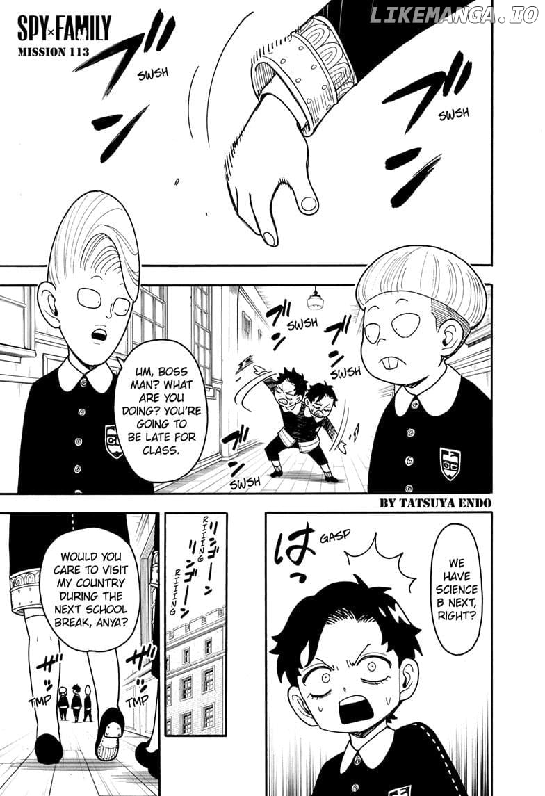 Read SPY x FAMILY Manga Online