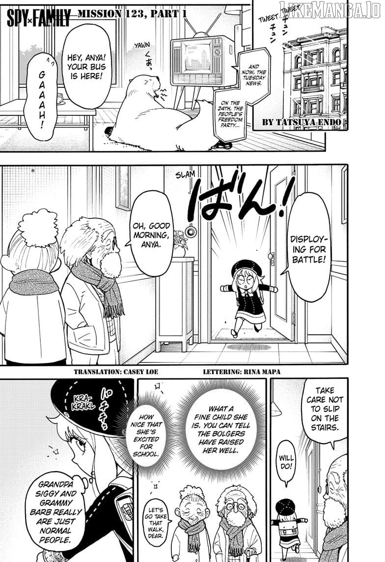 Read SPY x FAMILY Manga Online