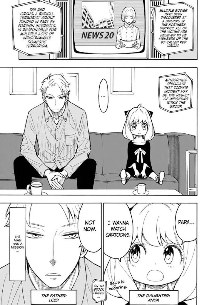 Read SPY x FAMILY Manga Online