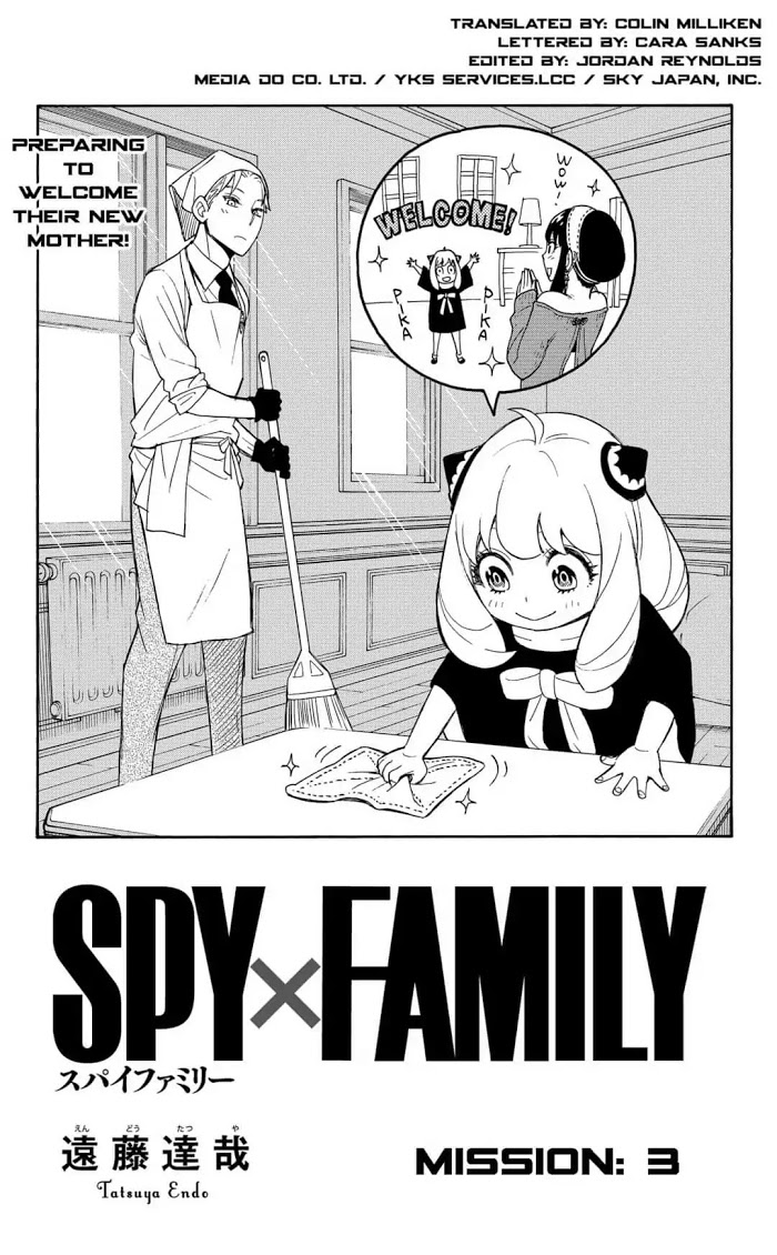 Read SPY x FAMILY Manga Online