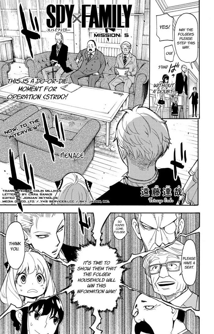 Read SPY x FAMILY Manga Online