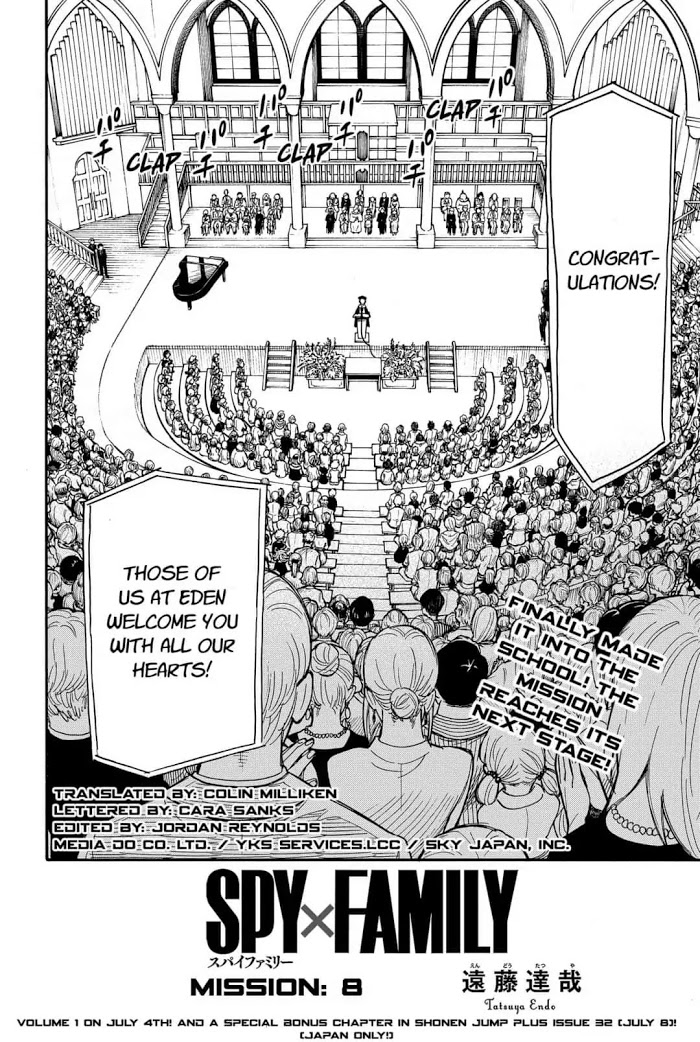 Read SPY x FAMILY Manga Online