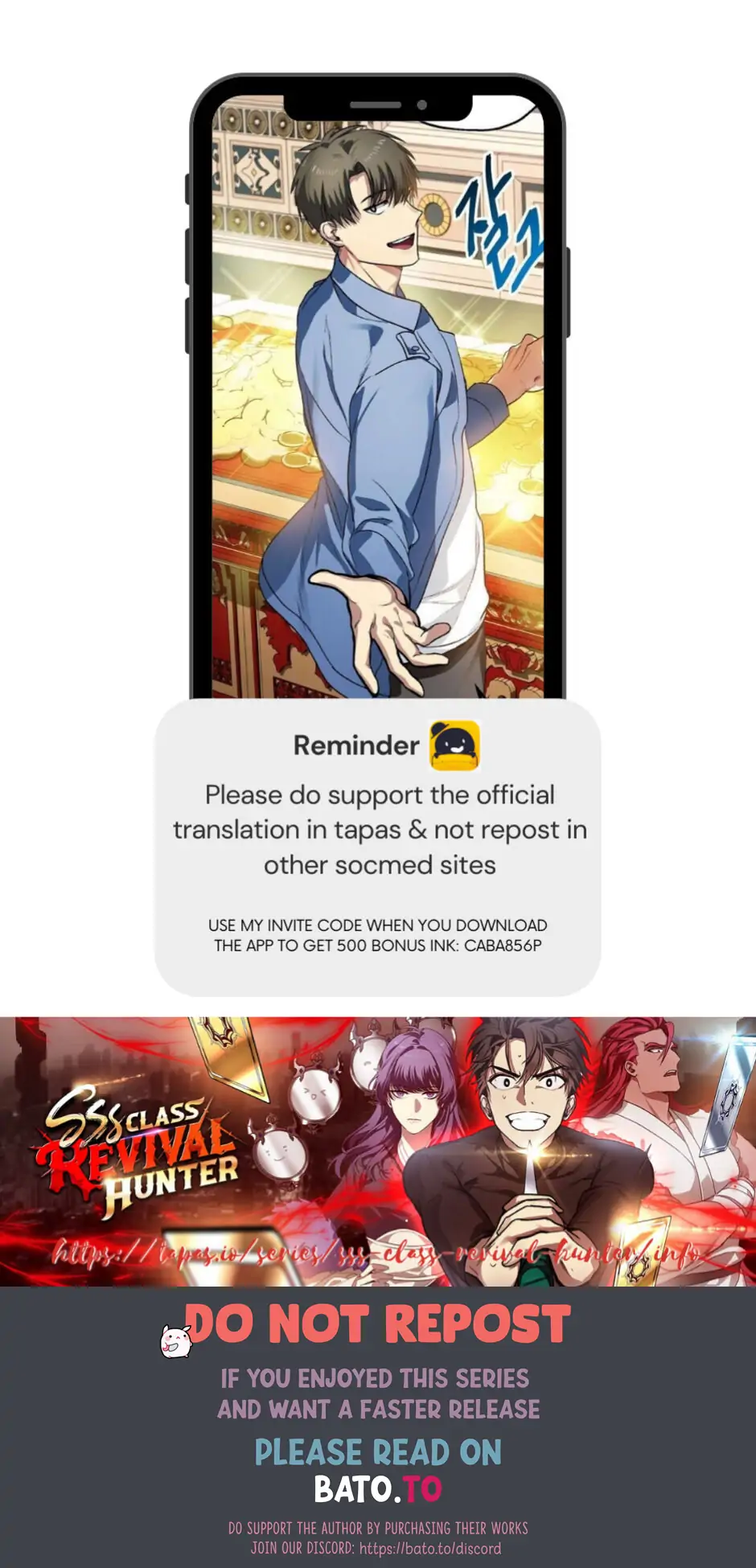 Read SSS-Class Revival Hunter Manga Online