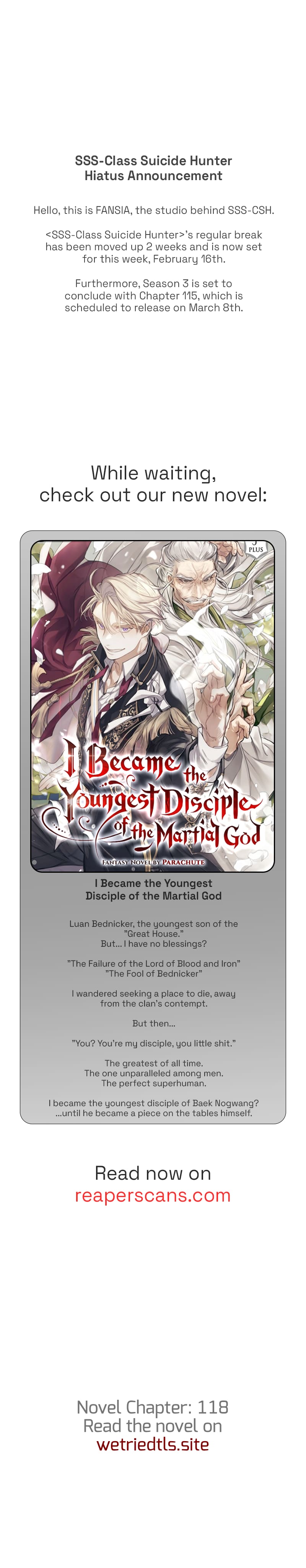 Read SSS-Class Revival Hunter Manga Online