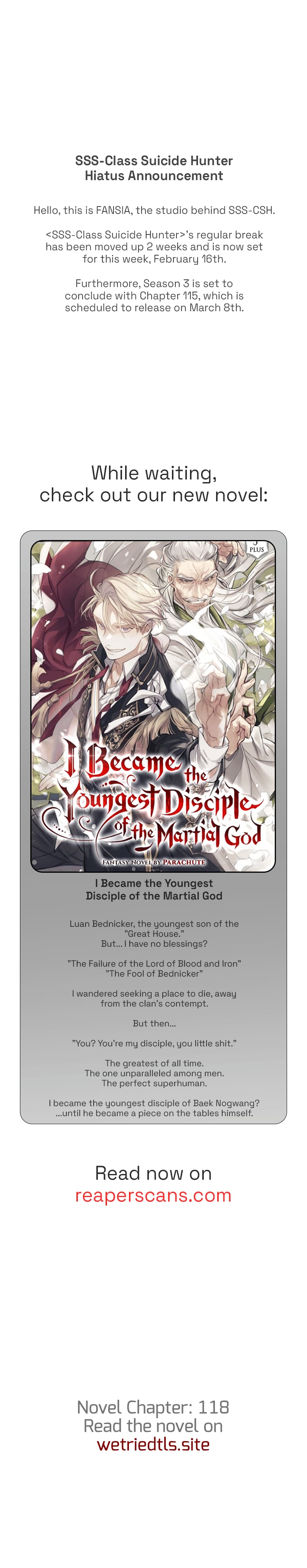 Read SSS-Class Revival Hunter Manga Online