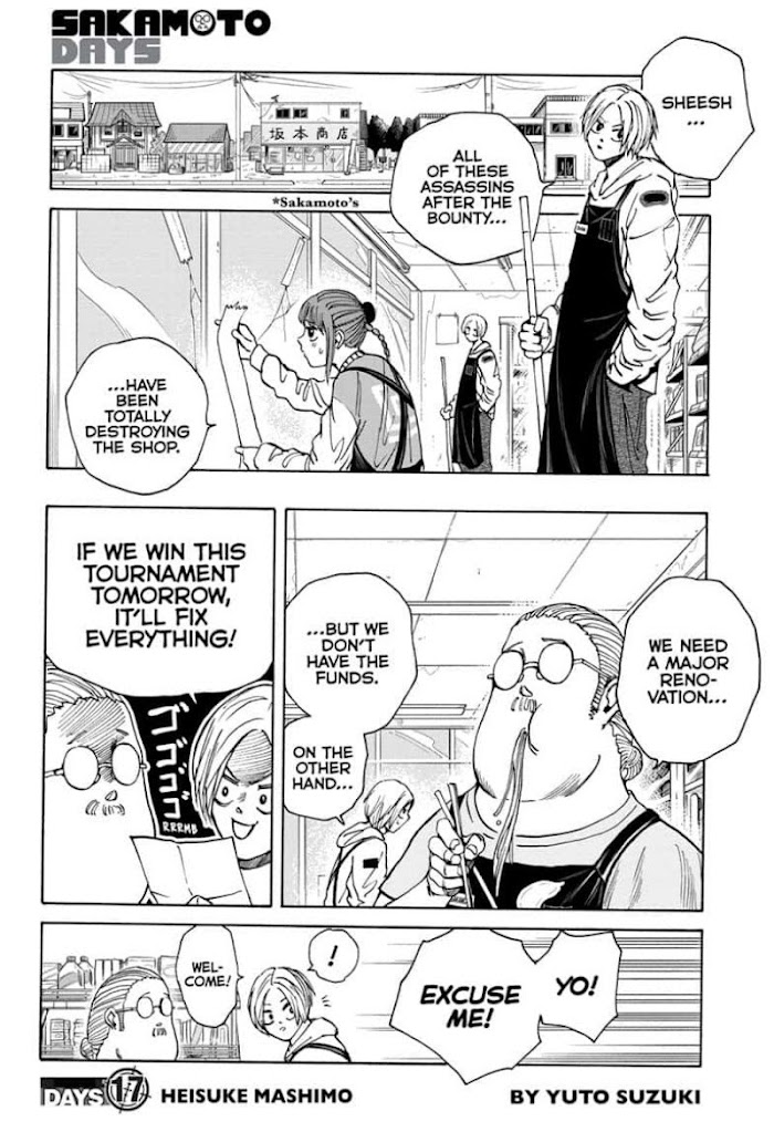 Read Sakamoto Days Manga Online