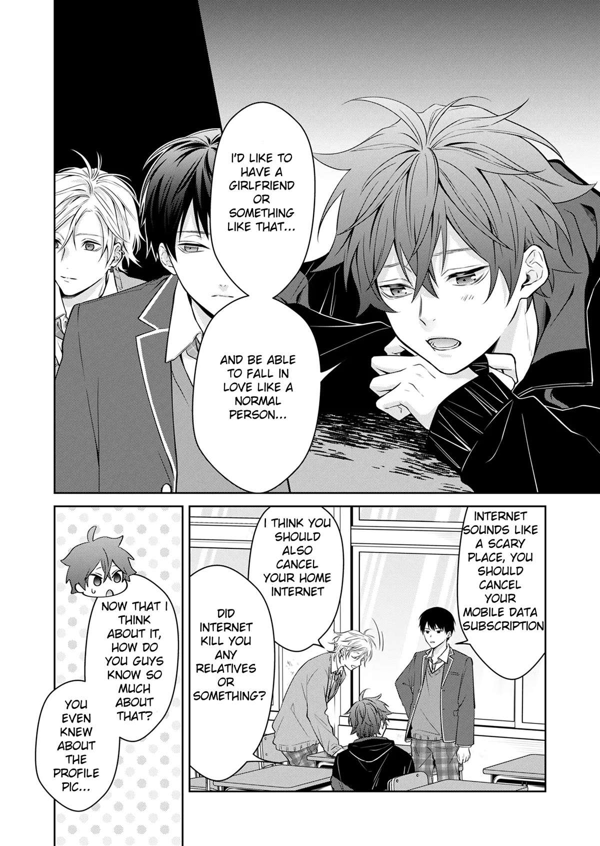 Read Sensitive Boy Manga Online