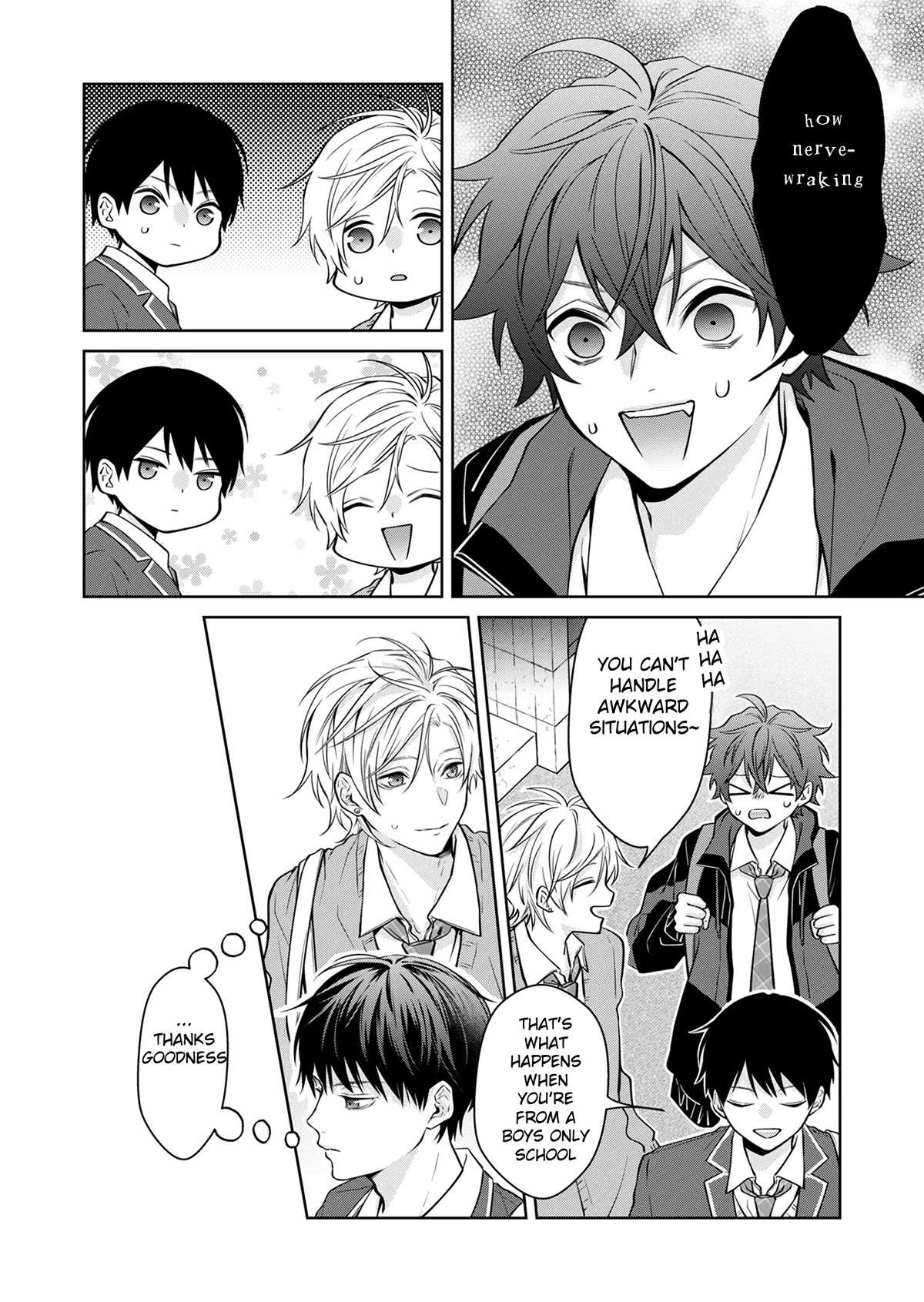 Read Sensitive Boy Manga Online