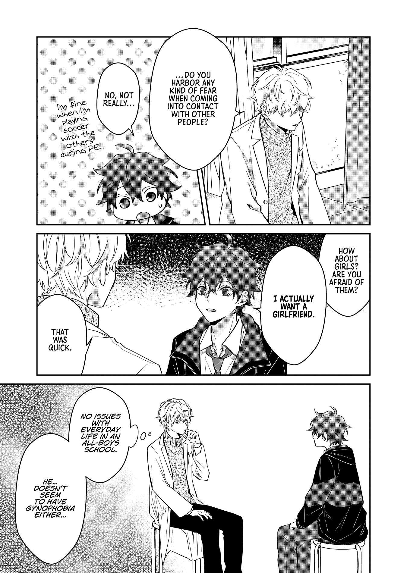 Read Sensitive Boy Manga Online