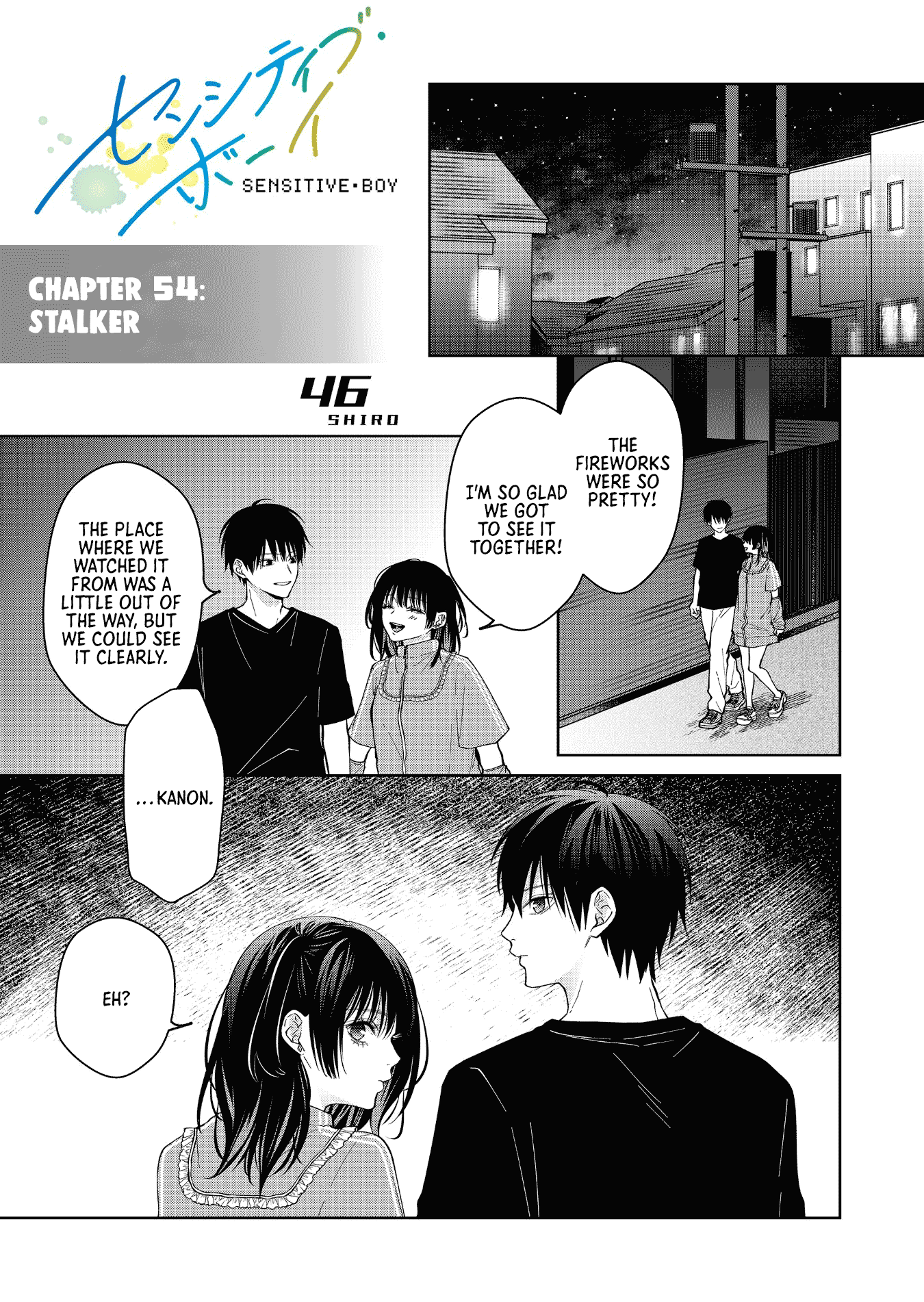 Read Sensitive Boy Manga Online