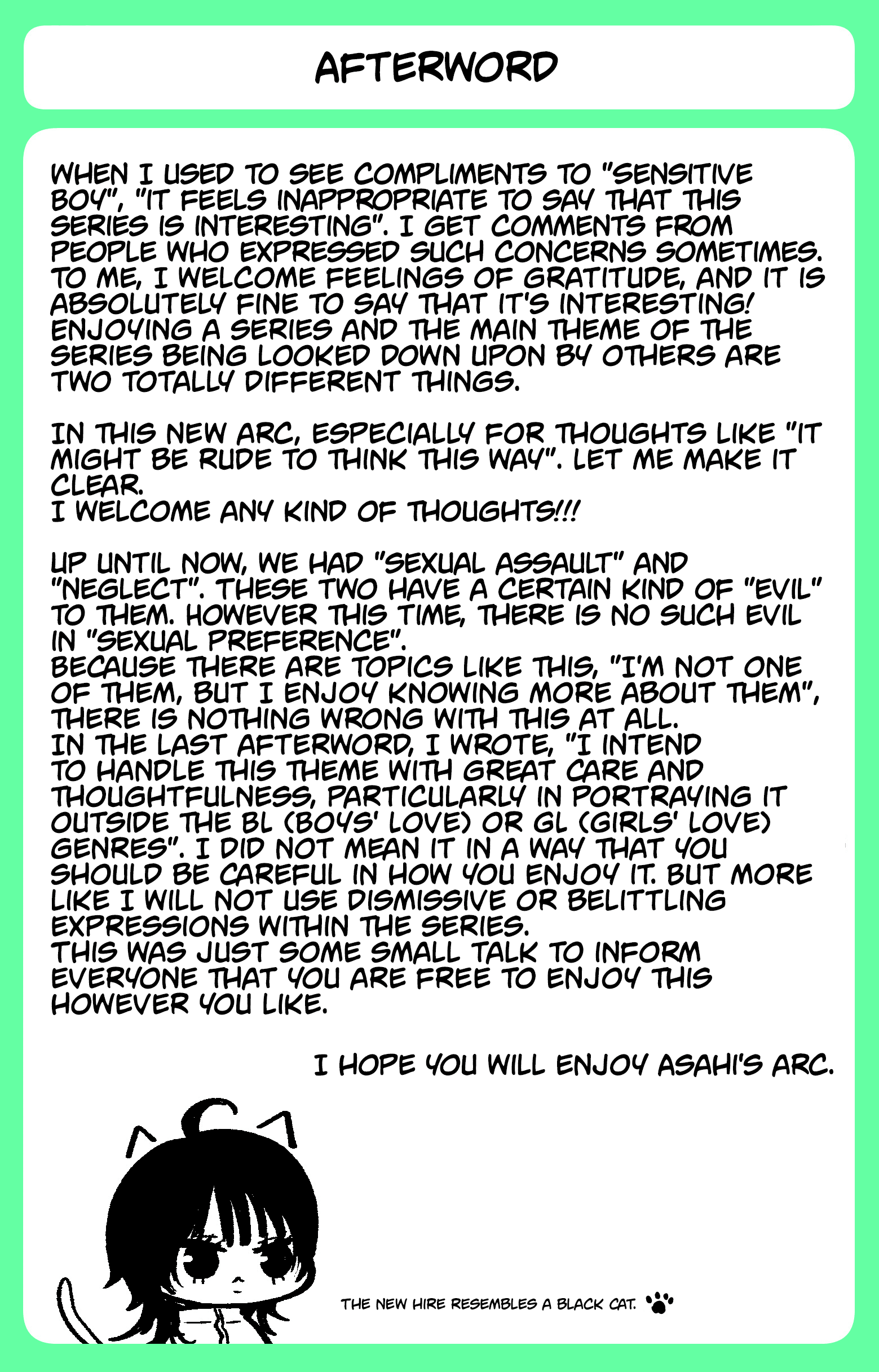 Read Sensitive Boy Manga Online