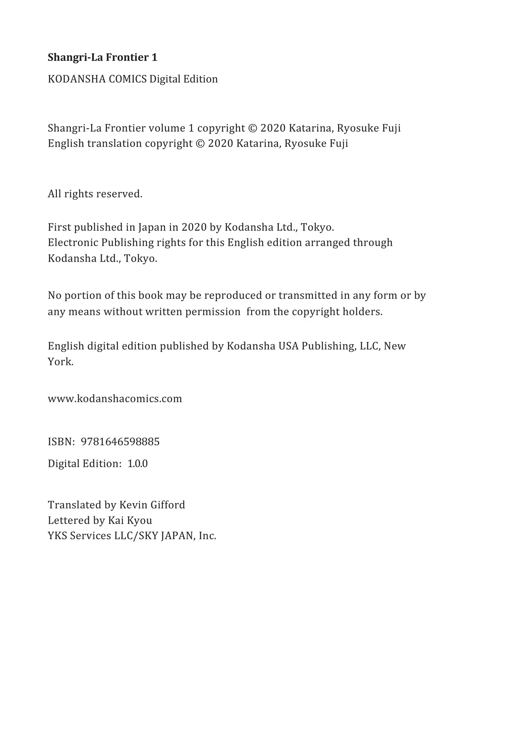 Read Shangri-La Frontier Manga Online