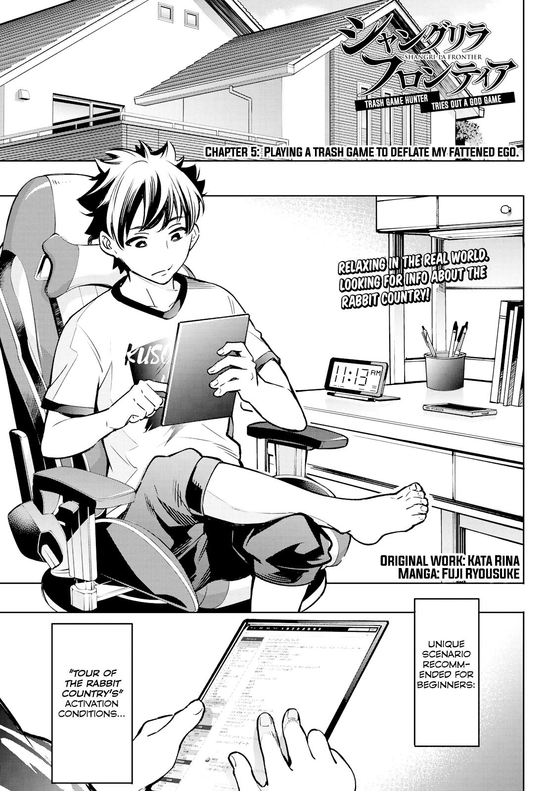 Read Shangri-La Frontier Manga Online