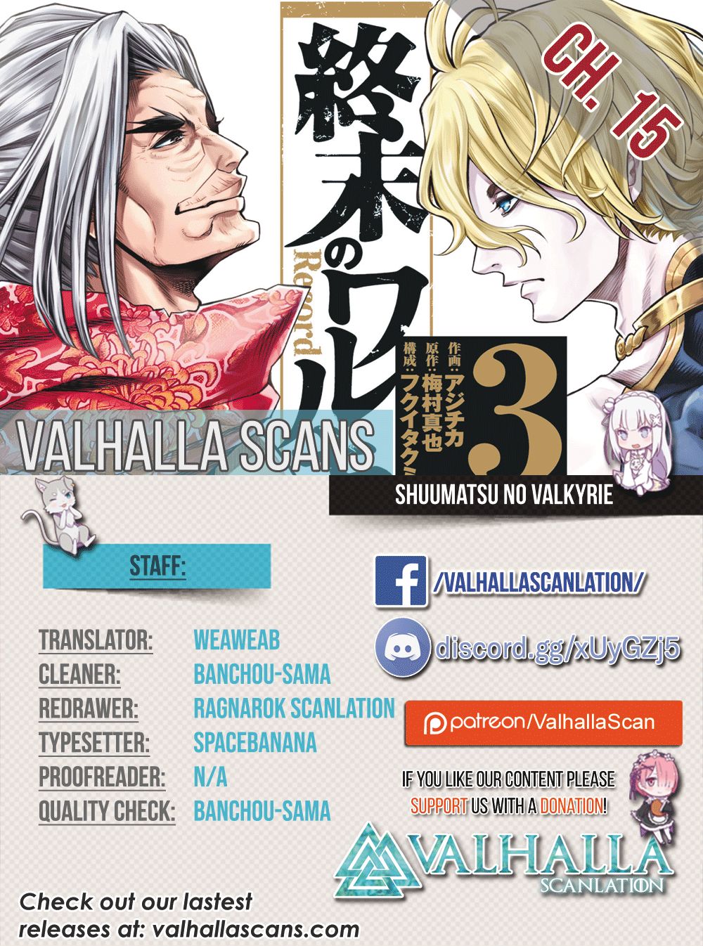 Read Shuumatsu no Valkyrie Manga Online