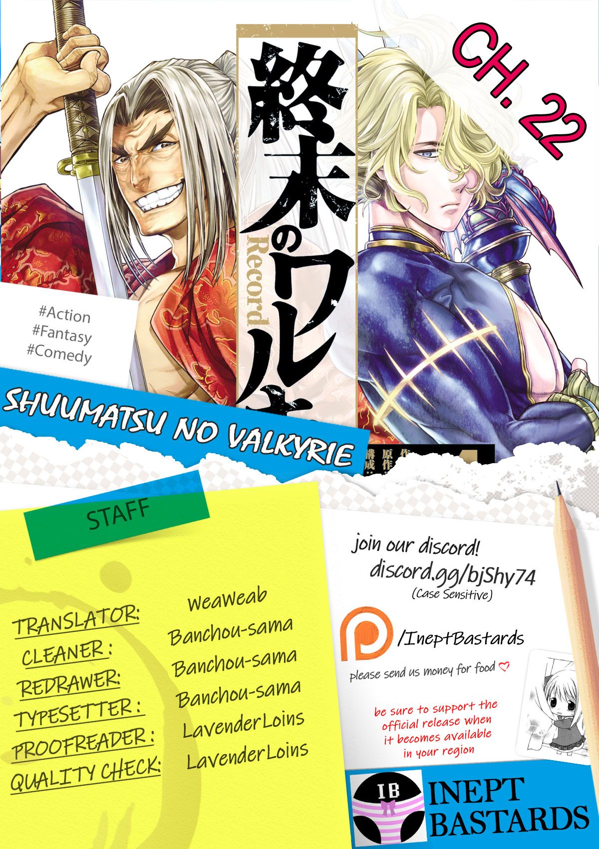 Read Shuumatsu no Valkyrie Manga Online