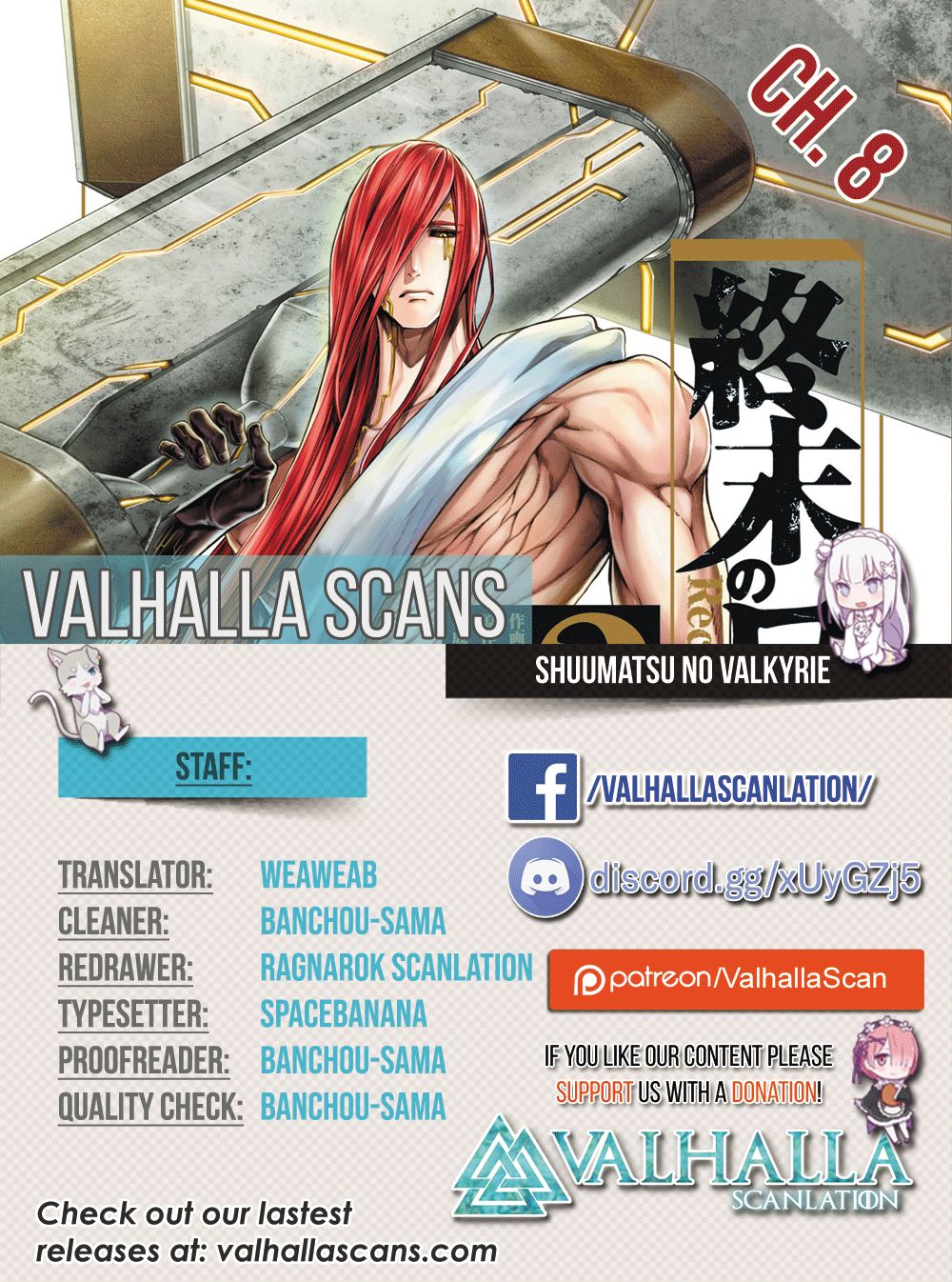 Read Shuumatsu no Valkyrie Manga Online