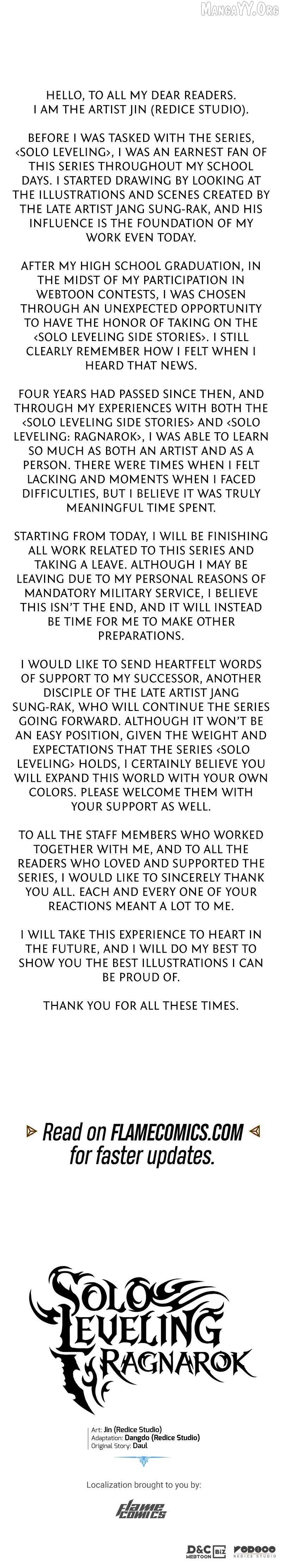 Read Solo Leveling Ragnarok Manga Online