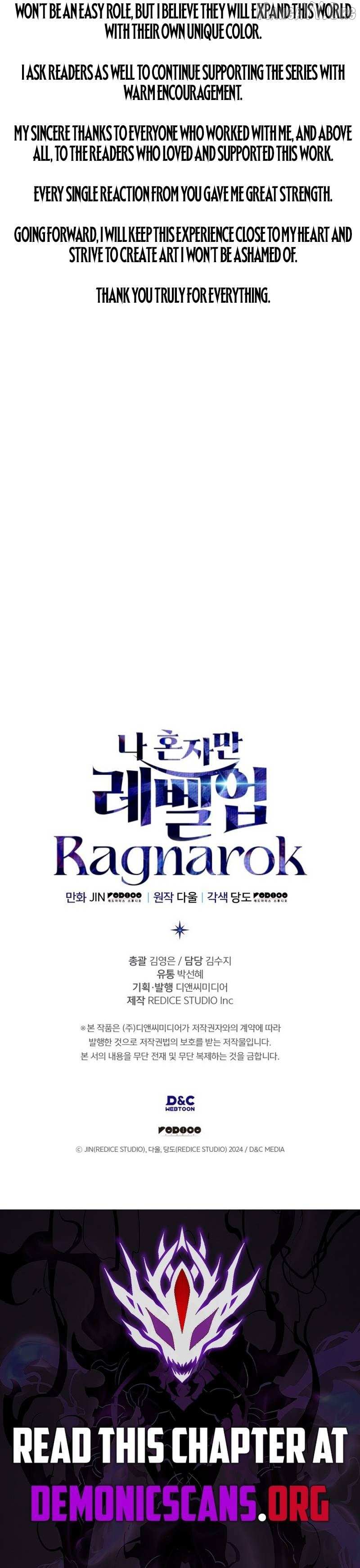 Read Solo Leveling Ragnarok Manga Online