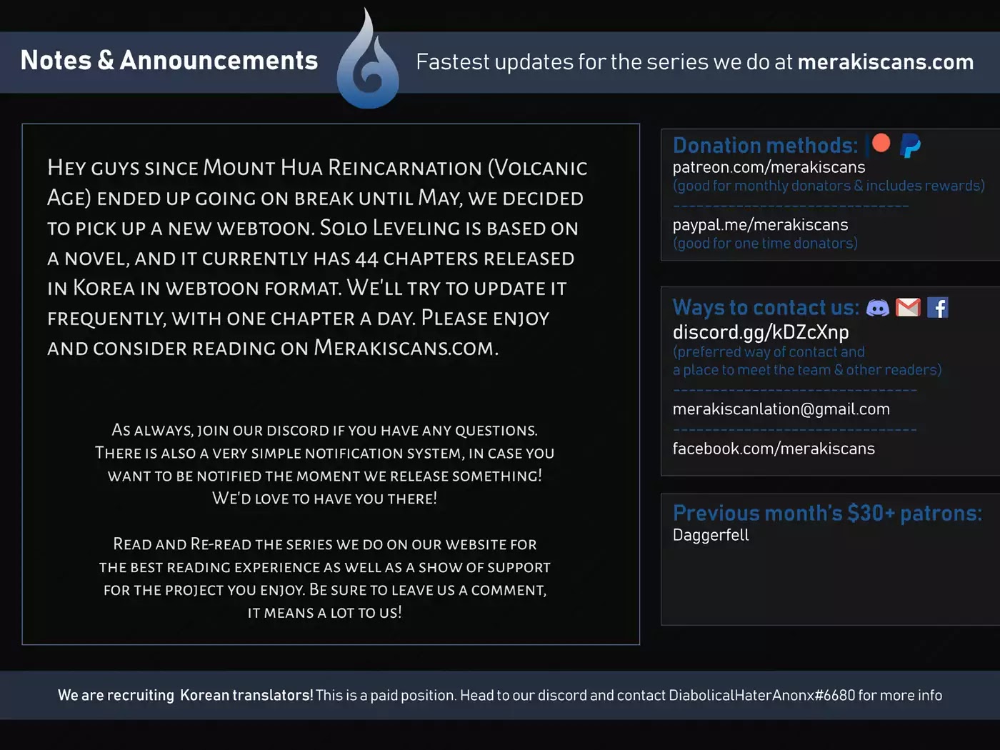 Read Solo Leveling Manga Online